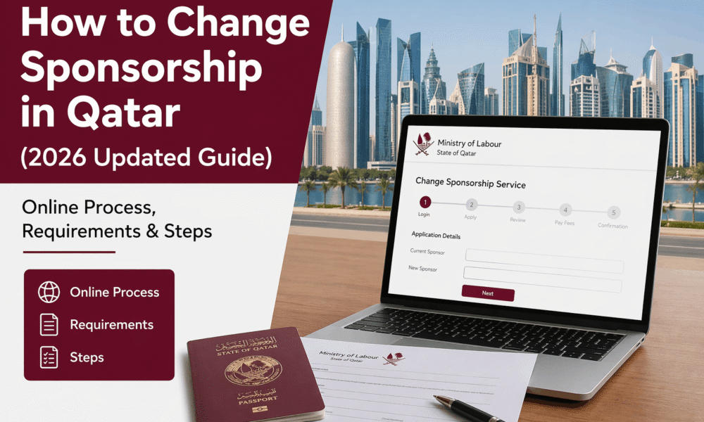 How to change sponsorship in Qatar step by step process