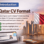 Qatar CV format example for job application